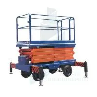 Подъемник ножничный передвижной TOR SJY 300кг, 14м