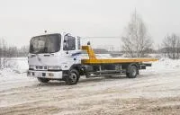 Эвакуатор Hyundai HD120 с платформой сдвижного типа