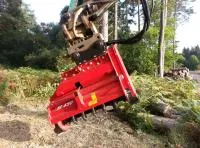 Гидравлический навесной мульчер PRINOTH (AHWI) M450e-1100 на экскаватор от 12 до 20 тонн.