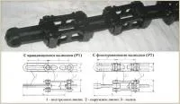 Цепи тяговые разборные и каретки ГН, ПНЦ