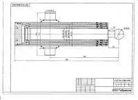 Гидроцилиндр ГЦТ 55.3.360.1315 (Камаз-55102)