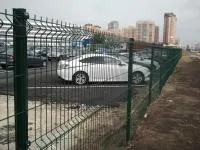 Забор из оцинкованной проволки