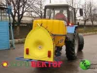 Навесной вентиляторный опрыскиватель Зубр НВ04.32.П1 (400 литров)