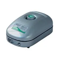 Компрессор Hailea Super silent power ACO-9602, с регулятором потока, 2 канала