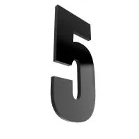 Цифра для улья "5"