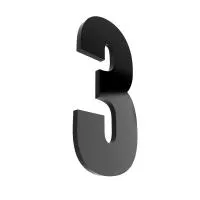 Цифра для улья "3"