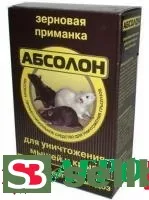 Абсолон зерно, 150 г, коробка приманочная станция