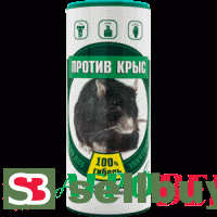 Против крыс (зерновая приманка), 250 г в банке