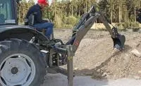 Экскаватор с боковым смещением для трактора Enorossi EBM 200