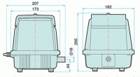 Компрессор MEDO LA-28A