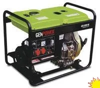 Портативная дизельная электростанция GenPower GDG 8000 TE