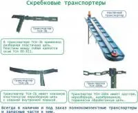 Транспортер навозоуборочный скребковый КСН-Ф-100