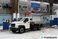 Эвакуатор Газон next с кму Чайка-Amco Veba