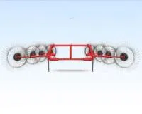 Грабли-ворошилки 8 колесные Verotools (Турция)